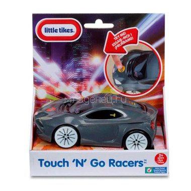 Машинки гоночная Little Tikes серия Touch n' G Серая 3