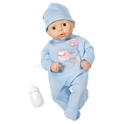Кукла Zapf Creation My first Baby Annabell Мальчик с бутылочкой 36 см