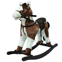 Качалка-Лошадка Pituso Fandango Белый с коричневым