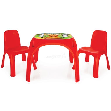 Стол с двумя стульями Pilsan King 2