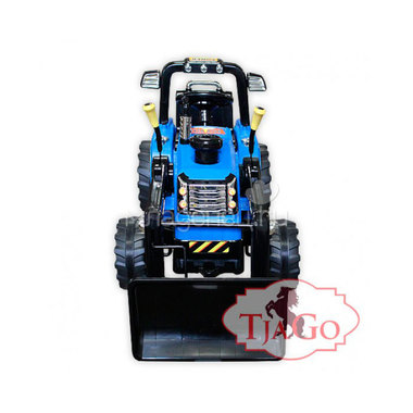 Электротрактор TjaGo с ковшом Синий 1