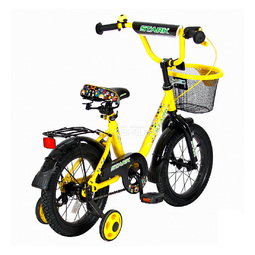 Велосипед двухколесный Velolider 14" Lider Stark 14U-009 Желтый/Черный