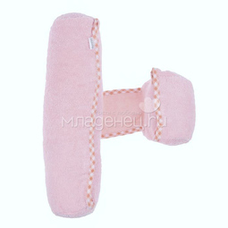 Подушка Папитто декоративная опорный валик Розовый