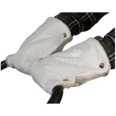 Муфты-рукавички Чудо-Чадо меховые Белый 2