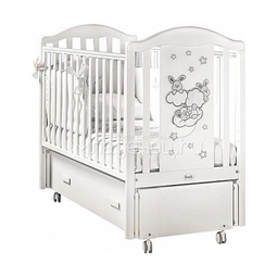 Кровать детская Feretti Romance Bianco/White-Swing