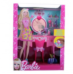 Игровой набор Barbie мебель серии Компактная комната X7940