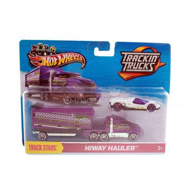 Машинки Hot Wheels Трек Трейлер Hiway Hauler 0