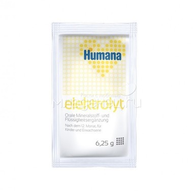 Заменитель Humana Электролит 75 гр Cо вкусом банана (с 12 мес) 1
