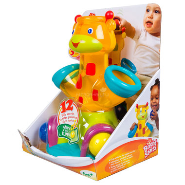 Развивающая игрушка Bright Starts Озорной жираф с 6 мес. 1