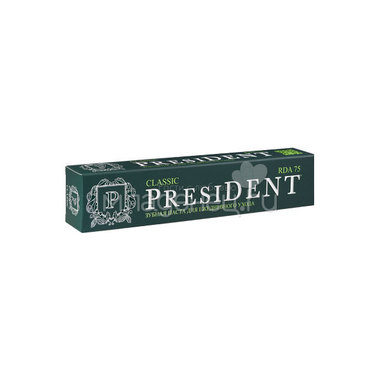 Зубная паста President Classic для ежедневного применения, 75мл 2