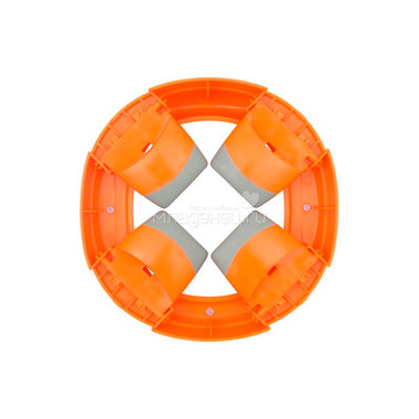 Дорожный горшок Roxy-кids и насадка на унитаз HandyPotty цвет - оранжевый 4