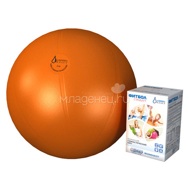 Мяч Альпина Пласт гимнастический Фитбол Стандарт 45 см (цвет в ассортименте) 2