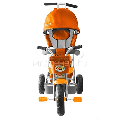 Велосипед Galaxy Лучик Л001 с капюшоном Оранжевый 1