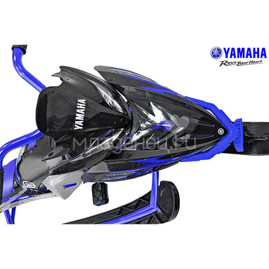 Снегокат YAMAHA YM13001 Apex Snow Bike Titanium Black/Blue 16