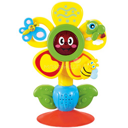 Музыкальная игрушка Happy Baby на присоске FUN FLOWER