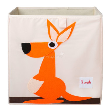 Коробка для хранения 3 Sprouts Кенгуру (Orange Kangaroo) Арт. 67631 0