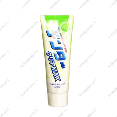 Зубная паста Lion Dentor Clear MAX с микрогранулами для защиты от кариеса (с фруктовым ароматом) 0