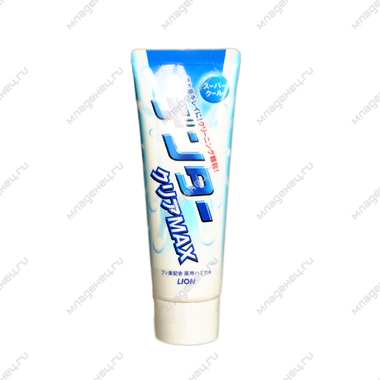 Зубная паста Lion Dentor Clear MAX с микрогранулами для защиты от кариеса (с ароматом мяты) 0