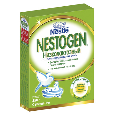 Молочная смесь Nestle Nestogen 350 гр Низколактозный (с 0 мес) 0