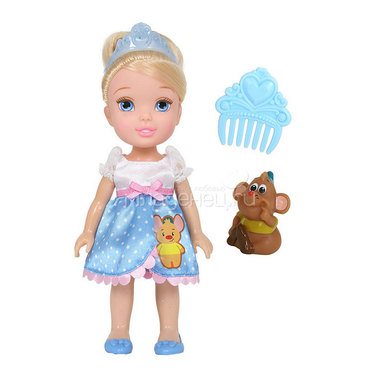 Кукла Disney Princess Малышка с питомцем, 15 см 5