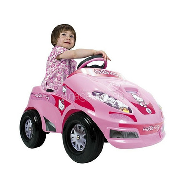 Электромобиль Injusa Speedy Car Hello Kitty 6V 1
