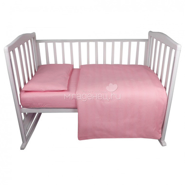 Комплект постельного белья детский Bambola Карамельки Розовый 0
