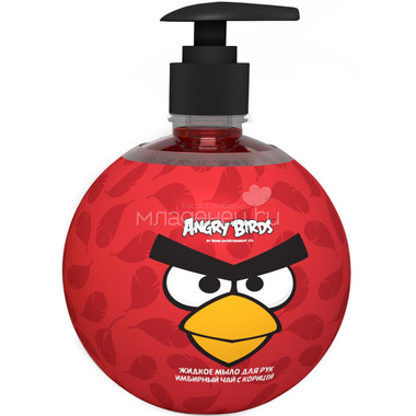 Жидкое мыло для рук Angry Birds 500 мл Имбирный чай с корицей 0