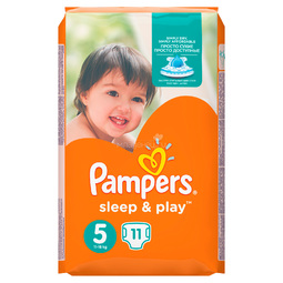 Подгузники Pampers Sleep&amp;Play Junior 11-18 кг (11 шт) Размер 5