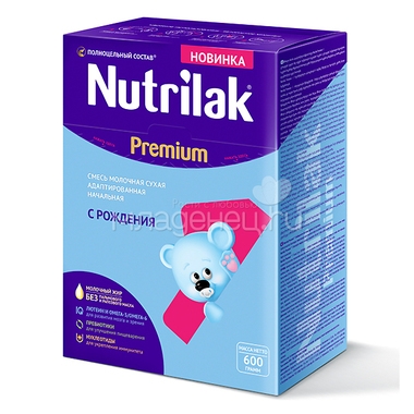 Заменитель Nutrilak Premium 600 гр № 1 (c 0 до 6 мес) 0