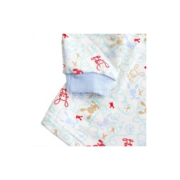 Пижама Idea Kids кофточка длинный рукав V-образный вырез, штанишки без манжета, футер, Ассорти 