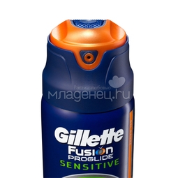 Гель для бритья Gillette Fusion ProGlide 170 мл Ocean breeze для чувствительной кожи