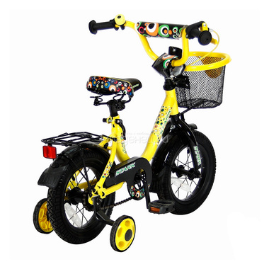 Велосипед двухколесный Velolider 12" Lider Stark 12U-009 Желтый/Черный 2
