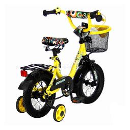 Велосипед двухколесный Velolider 12" Lider Stark 12U-009 Желтый/Черный