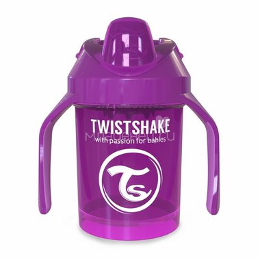 Поильник Twistshake Mini Cup 230 мл (с 4 мес) фиолетовый 1