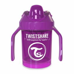 Поильник Twistshake Mini Cup 230 мл (с 4 мес) фиолетовый