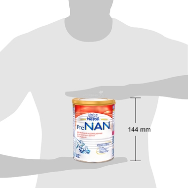 Молочная смесь Nestle Pre NAN 400 гр (с 0 мес) +Удобная ложка 4