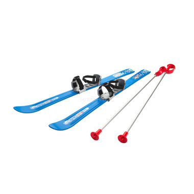 Лыжи детские Gismo Riders Baby Ski с палками и креплениями Синий 0