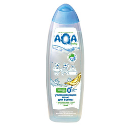 Увлажняющая пена для ванны AQA baby с маслами для сухой и чувствительной кожи 500 мл