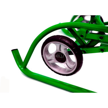 Санимобиль на колесах RT Премиум педальный принцип Зеленый 2