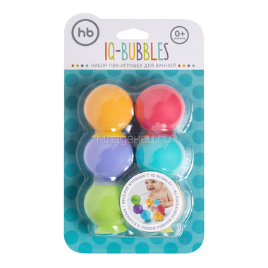 Набор игрушек Happy Baby для ванной IQBUBBLES 2