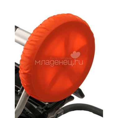 Чехлы Чудо-Чадо на колеса коляски 4 шт., d = 28-38 см Оранжевый 0