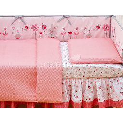 Комплект детского постельного белья Giovanni Shapito 2 предмета Pink