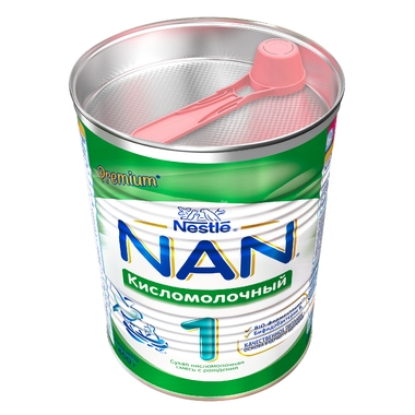 Молочная смесь Nestle NAN Premium Кисломолочный 400 гр №1 (с 0 мес) 2