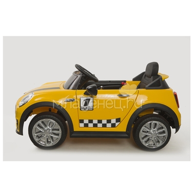 Электромобиль Toyland Mini Cooper HL198 Желтый 2