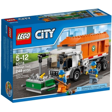 Конструктор LEGO City 60118 Мусоровоз 1