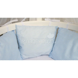 Комплект постельного белья ByTwinz для круглой кроватки Бриз