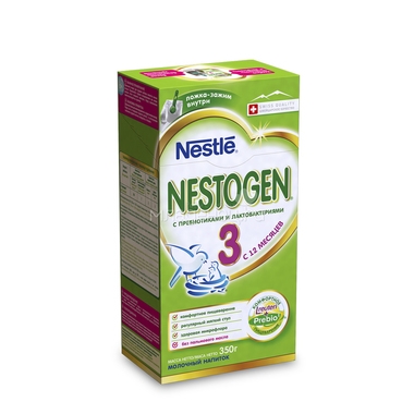 Детское молочко Nestle Nestogen 350 гр №3 (с 12 мес) 0