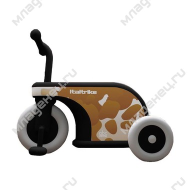 Велосипед-каталка Italtrike La Cosa2 Cow черный с бежевым 0