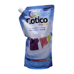 Гель для стирки Cotico 1000 мл для цветного и линяющего белья  (запасной блок)