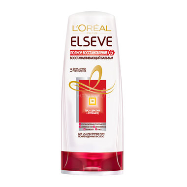 Бальзам-ополаскиватель L'Oreal Elseve для волос Полное восстановление 5 (200 мл) 0